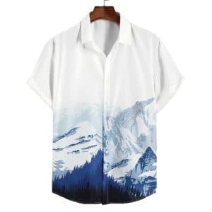 Kemeja Printing Lengan Pendek